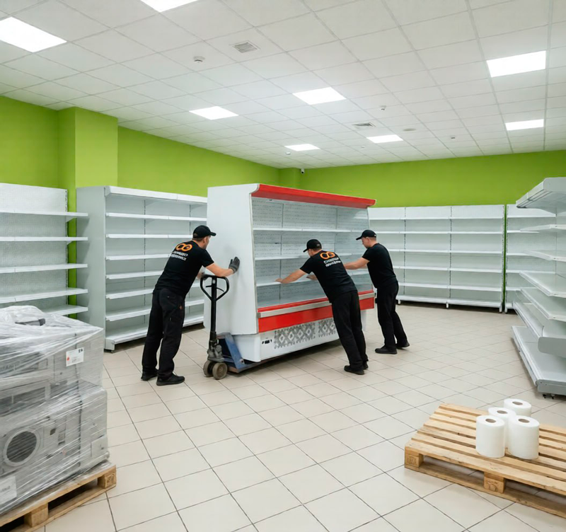 Переезд магазина в Симферополе